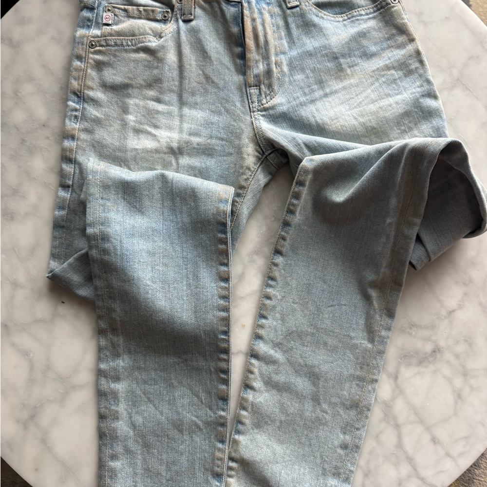 AG Men’s 28x34 The Stockton Skinny Fit Jeans Faded Light Wash NWT - Picture 7 of 9